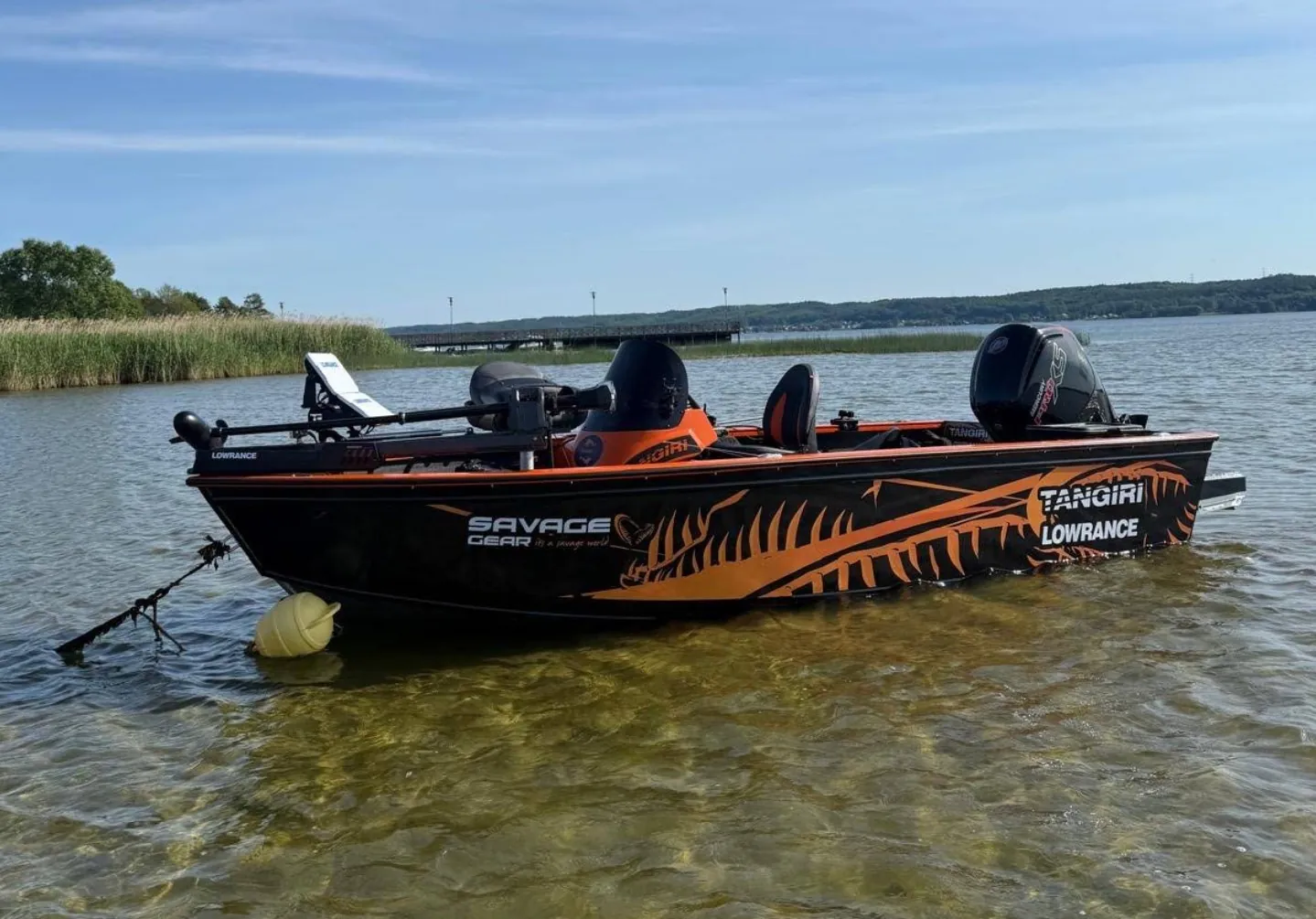 Strin 500 z elektroniką Lowrance